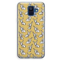 Haas: Samsung Galaxy A6 (2018) Transparant Hoesje
