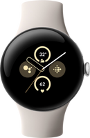 Google Pixel Watch 2 AMOLED 41 mm Digitaal Touchscreen Zilver Wifi GPS - thumbnail