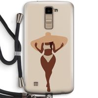 Let's get salty: LG K10 (2016) Transparant Hoesje met koord