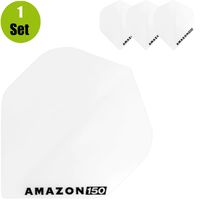 Amazon 150 Dartflights - Wit