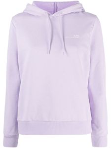 A.P.C. hoodie en jersey à logo imprimé - Violet