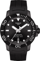 Horlogeband Tissot T1204073705100 / T603043455 Rubber Zwart