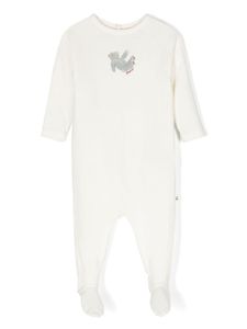 Bonpoint pyjama Tif à imprimé ourson - Blanc