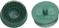 HAZET Reserveborstelslijpset · groen · 2-delig Roloc® snelwisselsysteem · ? 50 mm 9033-11-050/2