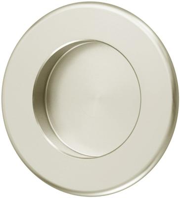 SCHUIFDEURKOM ROND 52 MM NIEUW ZILVER (4554)
