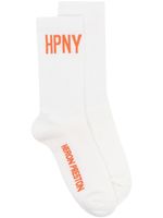 Heron Preston chaussettes HPNY - Blanc Heron Preston chaussettes HPNY - Blanc