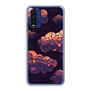 Patroon Wolken: Xiaomi Redmi 9T Transparant Hoesje