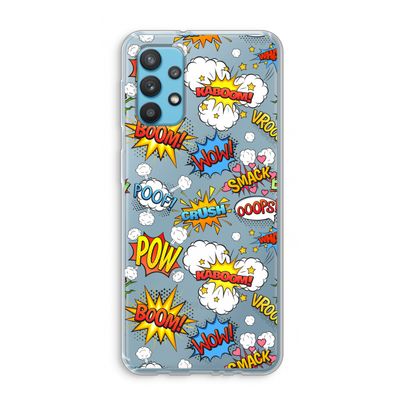 Pow Smack: Samsung Galaxy A32 4G Transparant Hoesje