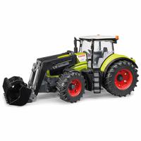 Bruder 03013 Claas Axion 950 Tractor met Lader - thumbnail