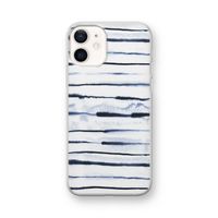 Ink Stripes: iPhone 12 mini Transparant Hoesje