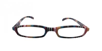 HIP Leesbril gestreept multicolour - +3.0
