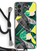 Fantasie jungle: OnePlus Nord 2 5G Transparant Hoesje met koord