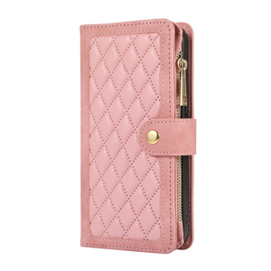 iPhone 11 hoesje - Bookcase - Pasjeshouder - Portemonnee - Koord - Kunstleer - Roze