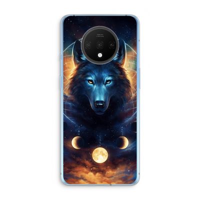 Wolf Dreamcatcher: OnePlus 7T Transparant Hoesje