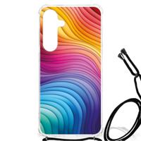 Shockproof Case voor Samsung Galaxy S24 Plus Regenboog - thumbnail
