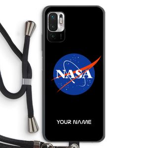 NASA: Xiaomi Redmi Note 10 5G Transparant Hoesje met koord