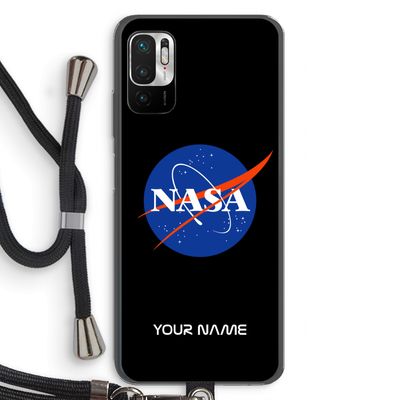 NASA: Xiaomi Redmi Note 10 5G Transparant Hoesje met koord