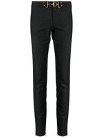 Gucci pantalon skinny à détail de mors - Noir - thumbnail