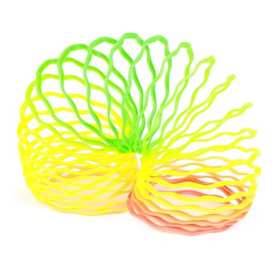 Toi-Toys golvende loopveer regenboog