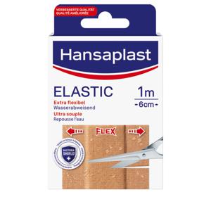 Hansaplast 02607-00000 Pleister Elastic 1 m x 6 cm