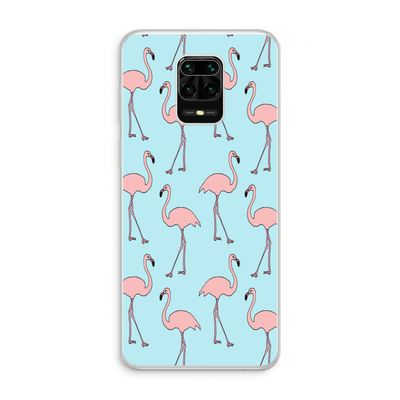 Anything Flamingoes: Xiaomi Redmi Note 10 Lite Transparant Hoesje