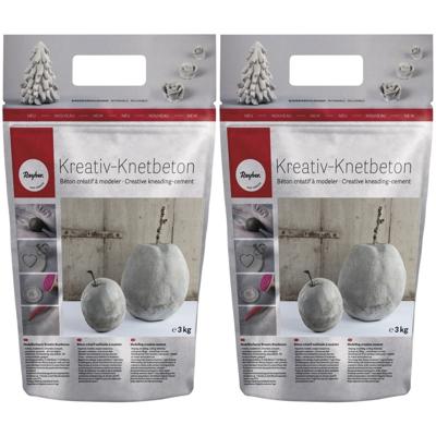 Creatief betonklei kneedbaar - 6 kg - Kneedbaar cement klei - Hobby/knutsel materiaal