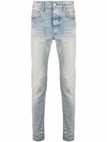 AMIRI jean skinny à patch logo - Bleu - thumbnail