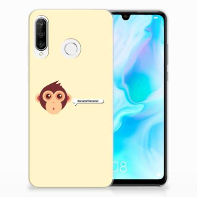 Huawei P30 Lite Telefoonhoesje met Naam Monkey Huawei P30 Lite Telefoonhoesje met Naam Monkey