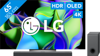 LG OLED65C34LA (2023) + Soundbar - thumbnail