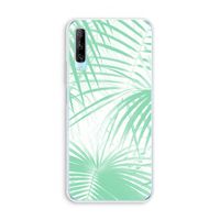 Palmbladeren: Huawei P Smart Pro Transparant Hoesje Palmbladeren: Huawei P Smart Pro Transparant Hoesje