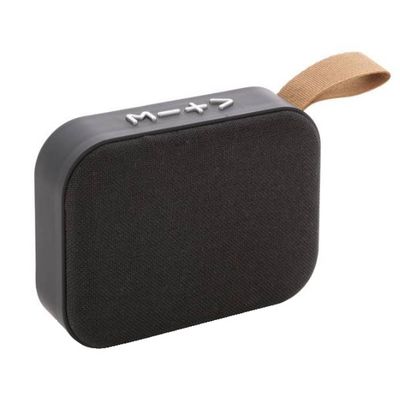 Xd Collection Speaker Fabric Bluetooth Abs 11,5 Cm Zwart 2-delig Xd Collection Speaker Fabric Bluetooth Abs 11,5 Cm Zwart 2-delig