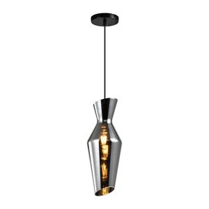 QUVIO Hanglamp met smoke glas - Grey