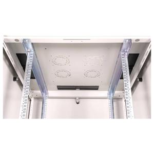 ROLINE 19-inch netwerkkast Basic 32 U, 800x800 BxD Glazen deur grijs