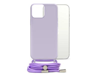 Mobilize Mobilize Lanyard Gelly Case for Apple iPhone 13 Mini Pastel Purple