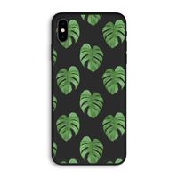 Monstera leaves: iPhone XS Max Biologisch afbreekbaar hoesje