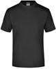 James & Nicholson JN001 Round-T Medium - Black - XXL