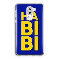 Habibi Blue: Honor 6X Transparant Hoesje