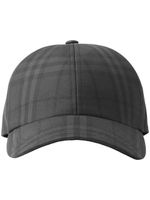 Burberry casquette en coton à motif Vintage Check - Gris - thumbnail