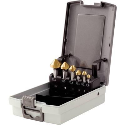 KS Tools 336.0466 336.0466 Conische en ontbraamverzinkboor HSS TiN 1 stuk(s)