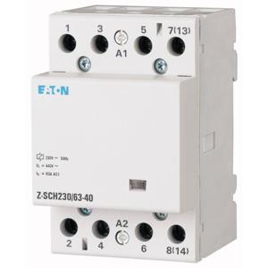 Eaton Z-SCH230/63-04 Installatiezekeringautomaat Nominale spanning: 230 V, 240 V Schakelstroom (max.): 63 A 4x NC 1 stuk(s)