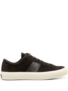 TOM FORD panelled low-top sneakers - Marron