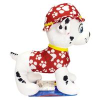 Sambro Paw patrol inkleur knuffel met stiften - marshall Sambro Paw patrol inkleur knuffel met stiften - marshall