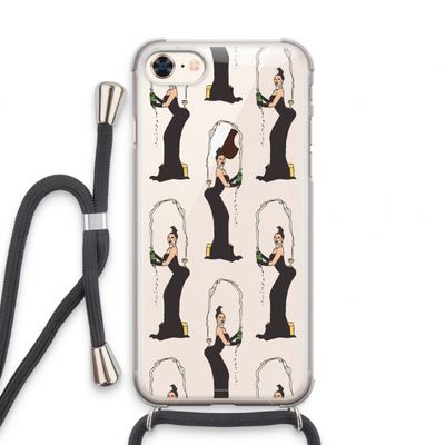 Pop Some Kim: iPhone 7 Transparant Hoesje met koord