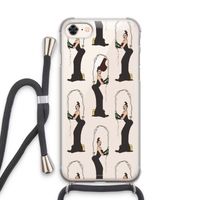 Pop Some Kim: iPhone 7 Transparant Hoesje met koord