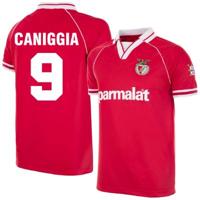 SL Benfica Retro Voetbalshirt 1994-1995 + Caniggia 9