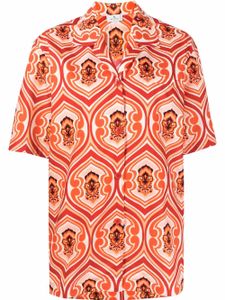 ETRO chemise imprimée en coton - Orange