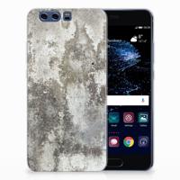 Huawei P10 Plus | TPU | Siliconen hoesje | Beton Print