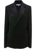 JW Anderson blazer à boutonnière croisée - Noir