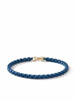 David Yurman bracelet DY Bel Aire Color en or 14ct (4 mm) - Bleu