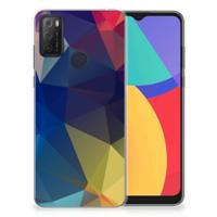 Alcatel 1S (2021) | TPU Hoesje | Polygon Dark